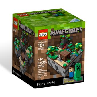 les produits lego lego minecraft 21102 micro monde la forêt lego lego