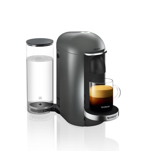 Machine  capsules Nespresso Vertuo Krups Titane Caf grande tasse et Mug pour 250