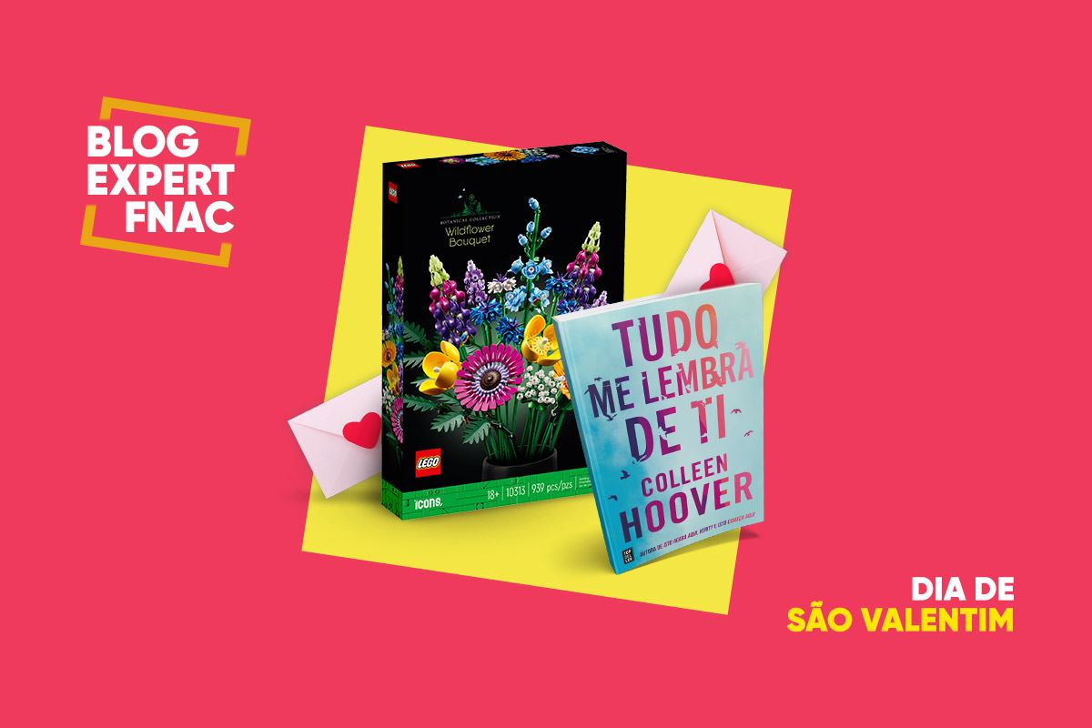 Novidades FNAC Tudo Me Lembra De Ti LEGO Icons Flores E Polaroid Go