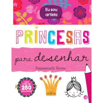 Princesas Para Desenhar Livro De Atividades Cartonado Emmanuelle