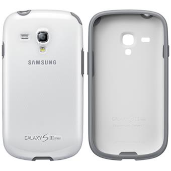 Samsung Capa Protective Cover Para Galaxy S III Mini Branca Capa