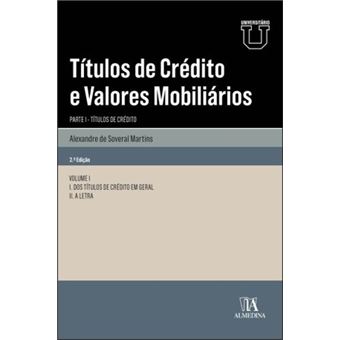 T Tulos De Cr Dito E Valores Mobili Rios Parte I Edi O