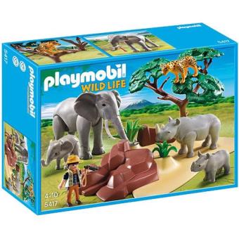 Playmobil Wild Life 5417 Savana Africana com Animais - Playmobil