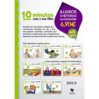 Pack Anos Minutos O Seu Filho Livros Hist Rias