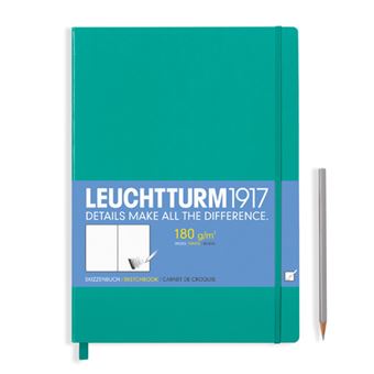 Caderno De Desenho Leuchtturm A4 Esmeralda Papelaria Cadernos