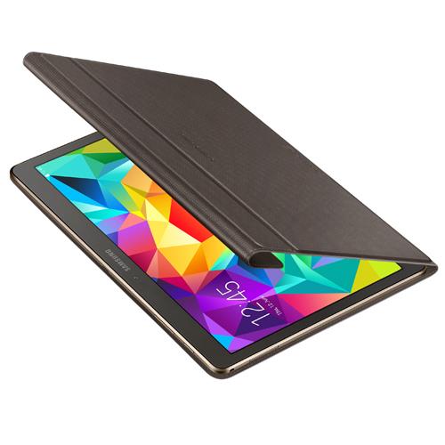 Samsung Capa Book Cover Castanha Para Galaxy Tab S Capa Bolsa