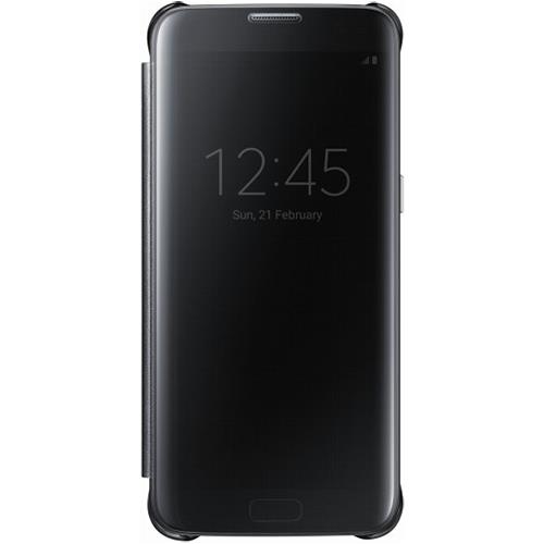 Samsung Capa Clear View para Galaxy S7 Edge (Preto), Bolsa Telemóvel ...