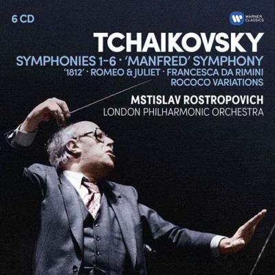 Tchaikovsky Symphonies 1 6 Manfred Symphony Overtures Rococo