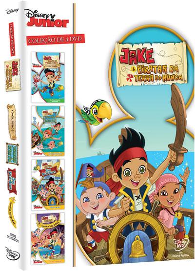Coleção Jake e os Piratas na Terra do Nunca Disney Comprar filmes