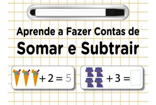 Aprende A Fazer Contas De Somar E Subtrair , Vários, VA. Compre Livros ...