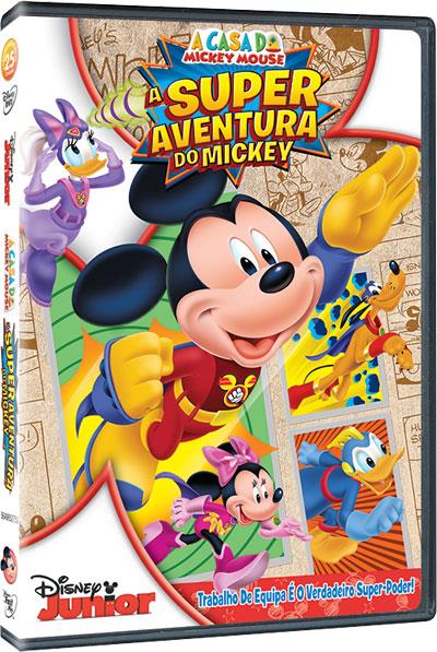 A Casa Do Mickey Mouse A Super Aventura Do Mickey Disney Dvd Zona 2