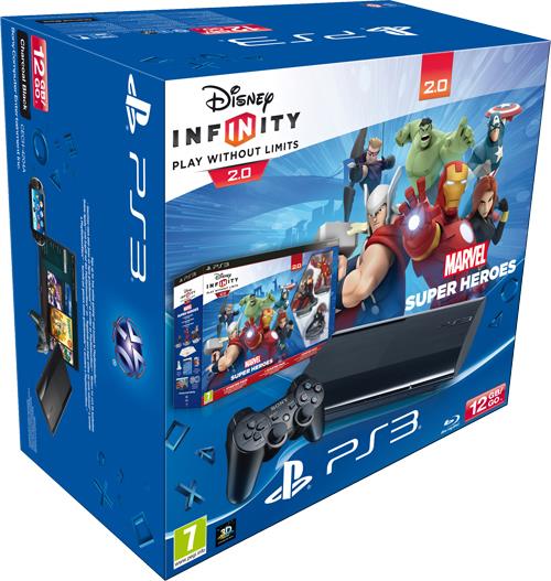 Consola Sony PS3 Slim 12GB + Disney Infinity 2.0 Marvel Superheroes