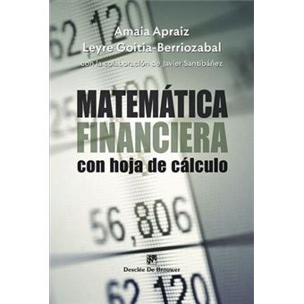 Matematica Financiera Con Hoja De C Amaia Apraiz Compra Livros Na