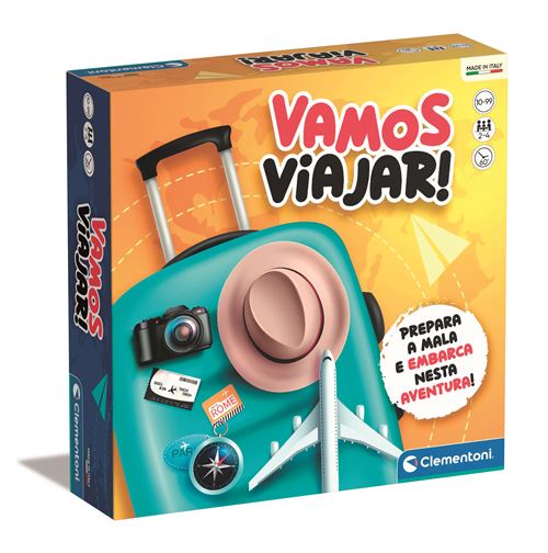 Jogo Vamos Viajar Clementoni Jogos De Descoberta Compra Na Fnac Pt