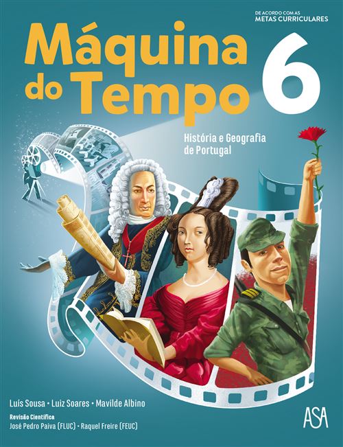 M Quina Do Tempo Hist Ria E Geografia De Portugal Ano Manual