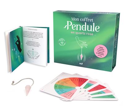 Mon coffret Pendule en quartz rose Découvrez les mystères de la