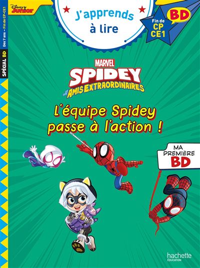 Spidey Et Ses Amis Extraordinaires Disney BD Fin De CP CE1 Spidey