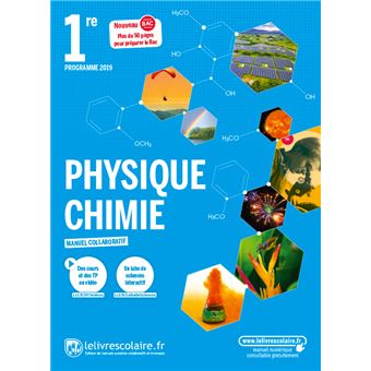 Physique Chimie Re Enseignement De Sp Cialit Edition Broch