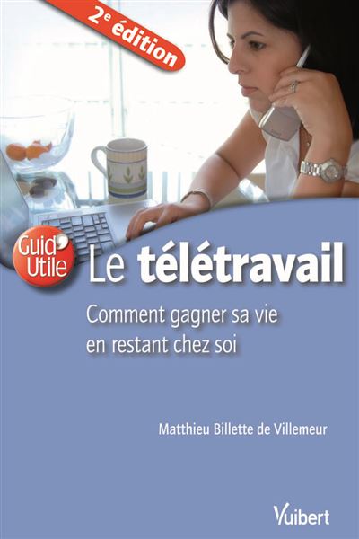 Le Télétravail Comment gagner sa vie en restant chez soi broché