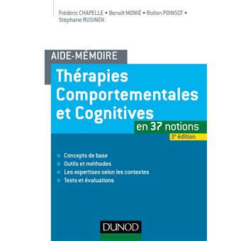 Aide M Moire Th Rapies Comportementales Et Cognitives E D En