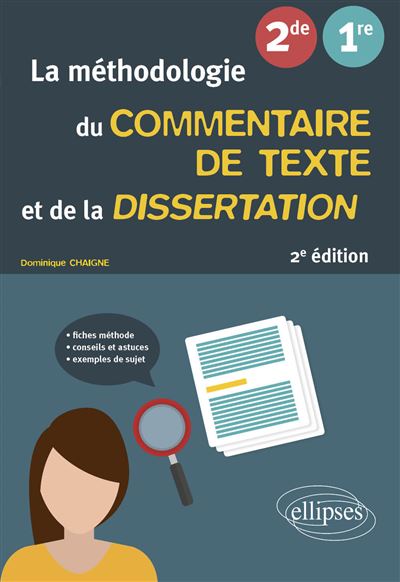 La M Thodologie Du Commentaire De Texte Et De La Dissertation Fran Ais