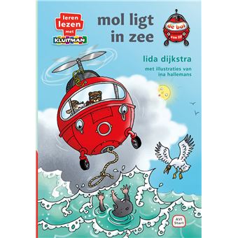 Leren Lezen Met Kluitman De Bol Van Lif Mol Ligt In Zee Lida