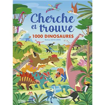 Cherche et trouve 1000 dinos relié Collectif Mattia Cerato Achat