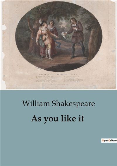 As You Like It Broch William Shakespeare Achat Livre Fnac