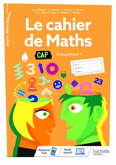 Le Cahier De Maths Groupement Cap Cahier De L L Ve D