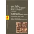 Economie et société dans l antiquité Précédé de Les causes sociales du