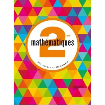 Mathématiques Barbazo 2de Livre élève grand format éd 2014 Edition