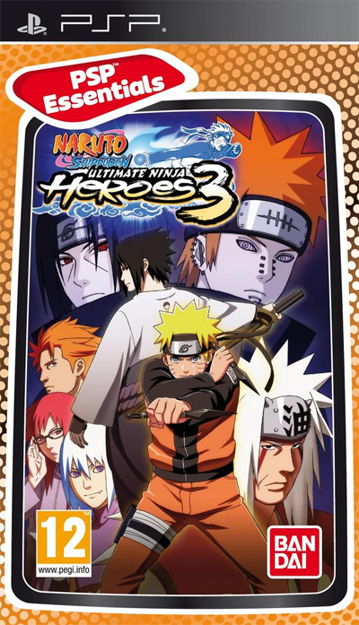 Naruto Shippuden: Ultimate Ninja Heroes 3 Essentials PSP ...