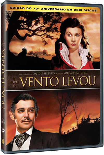 E Tudo O Vento Levou Edição Remasterizada Do 70º Aniversário Victor Fleming Dvd Zona 2 9480