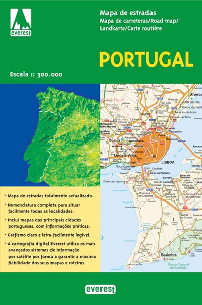 Mapa de Estradas - Portugal , Vários, Vários. Compre ...
