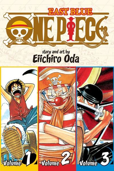 One Piece Omnibus Edition Vol 1 East Blue Vol 1 2 3 Eiichiro Oda 