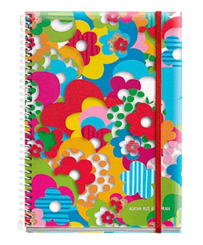 Agenda Escolar Floral Agatha Ruiz de la Prada 2013/2014 , . Compre ...  