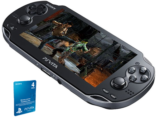 Sony PlayStation Vita (Wi-Fi + 3G) + Cartão 4GB, Consola Portátil
