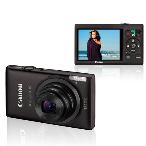 Canon Ixus 220 HS Preta + Acessórios, Câmara Digital. Comprar na Fnac.pt