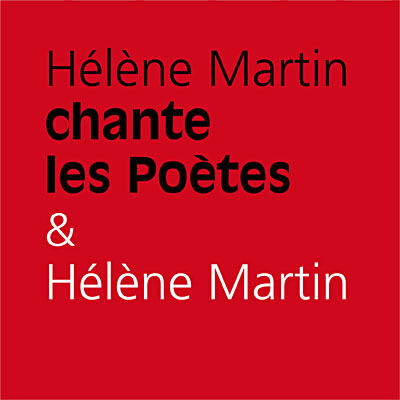 Couverture de Chante les poètes et Hélène Martin