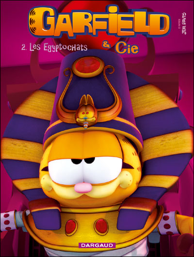 Couverture de Garfield & Cie n° 2 Les Égyptochats