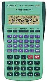 Casio Fx 92 Collège New + - Calculatrice Scientifique - Achat & Prix Fnac