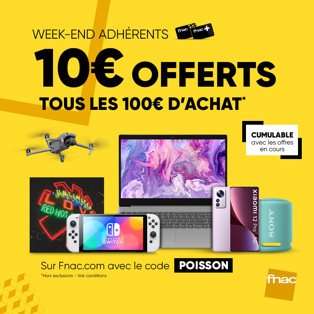 code de réduction fnac livre