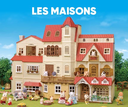 Jouet Sylvanian families maison+personnage+accessoires - Sylvanian Families