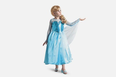 JAKKS PACIFIC Déguisement Elsa Reine des Neiges 5-6 ans pas cher