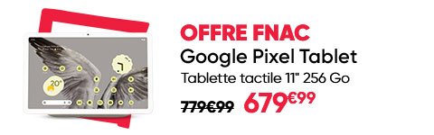 Fnac : Chute de prix vertigineuse sur tablette tactile Lenovo Tab M10 - Le  Parisien
