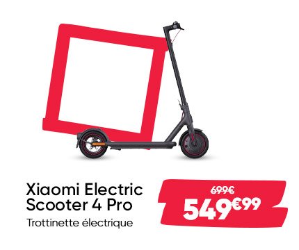 Trottinette électrique Xiaomi Mi - Le Coup de Pouce
