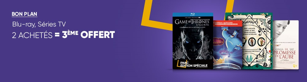2 Blu Ray Acheté Le 3eme Offert 2 achetés = le 3ème OFFERT - Achat Dvd & Blu-ray | fnac