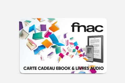E-carte cadeau Fnac Ebook 50E