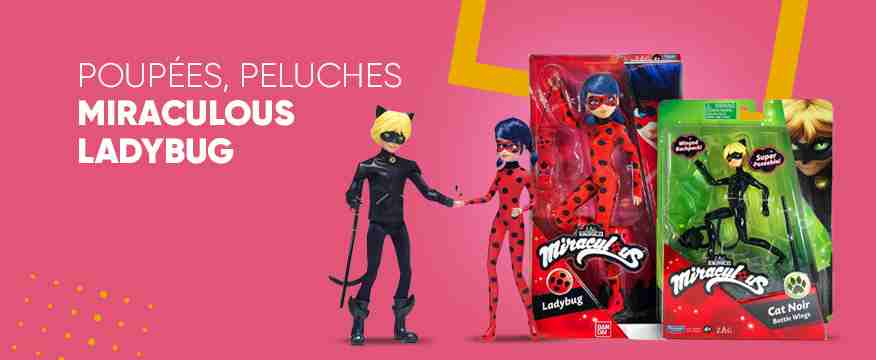 Miraculous Ladybug  Achat Jeux & Jouets sur Rue du Commerce
