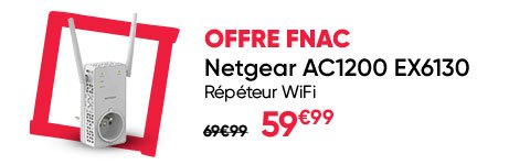Kit réseau Netgear adaptateur USB WiFi - DARTY Réunion